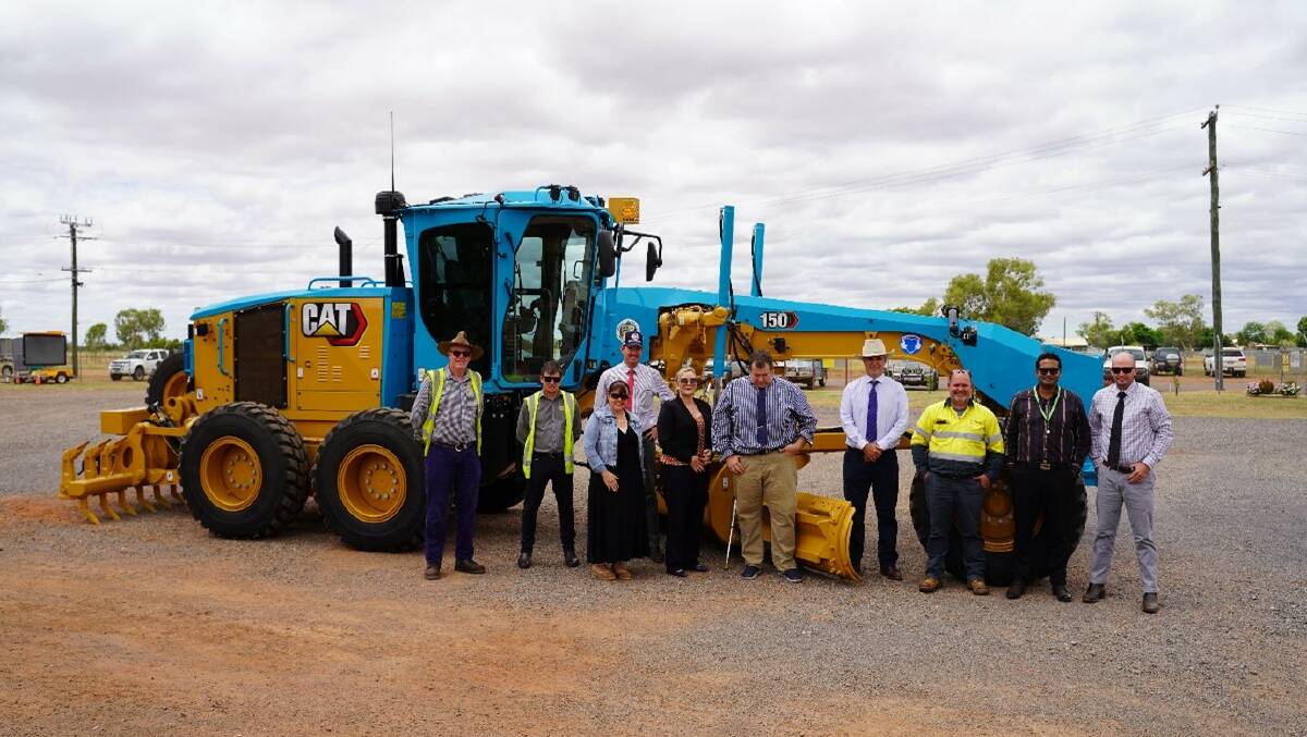 In November 2020, Cloncurry Councillors voted to purchase a new grader and it has recently joined the fleet. Photo supplied.
