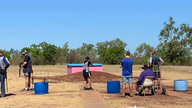 Shooters compete at Normanton Gun Club's annual competition. Photo supplied.