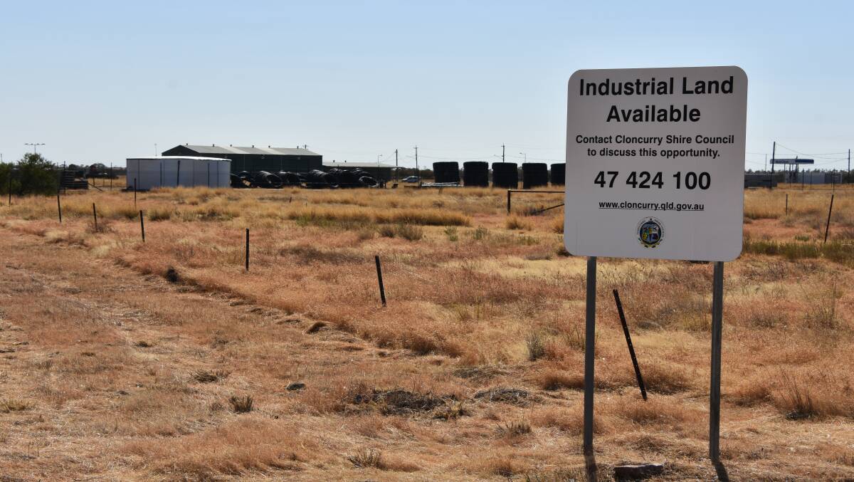 FOR SALE: Developed industrial land is available in Cloncurry, with interest increasing. Photo: Samantha Campbell.