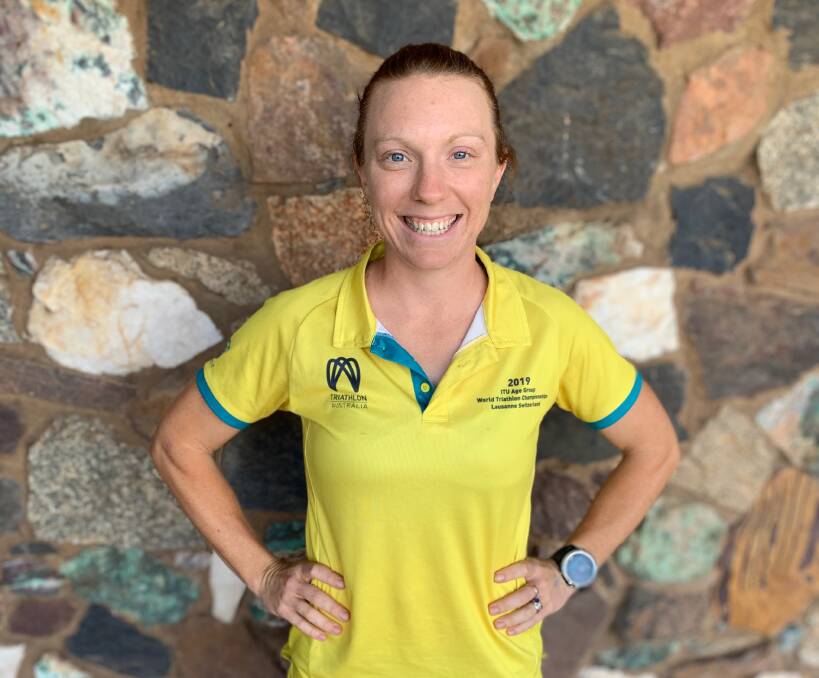 Kimberly Alcorn represents Australia at World Triathlon Championship