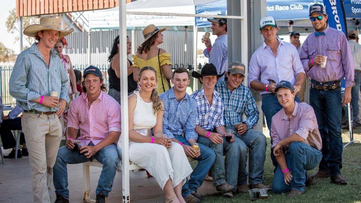 2019: Locals at the Cloncurry and District Race Club Spring Races in 2019. Photo supplied, Facebook page.
