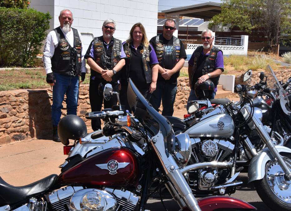RUMBLE OF BIKES: Harley Owners Group Mount Isa Chapter will conduct their annual Toy Run on November 30. Photo: Samantha Walton.