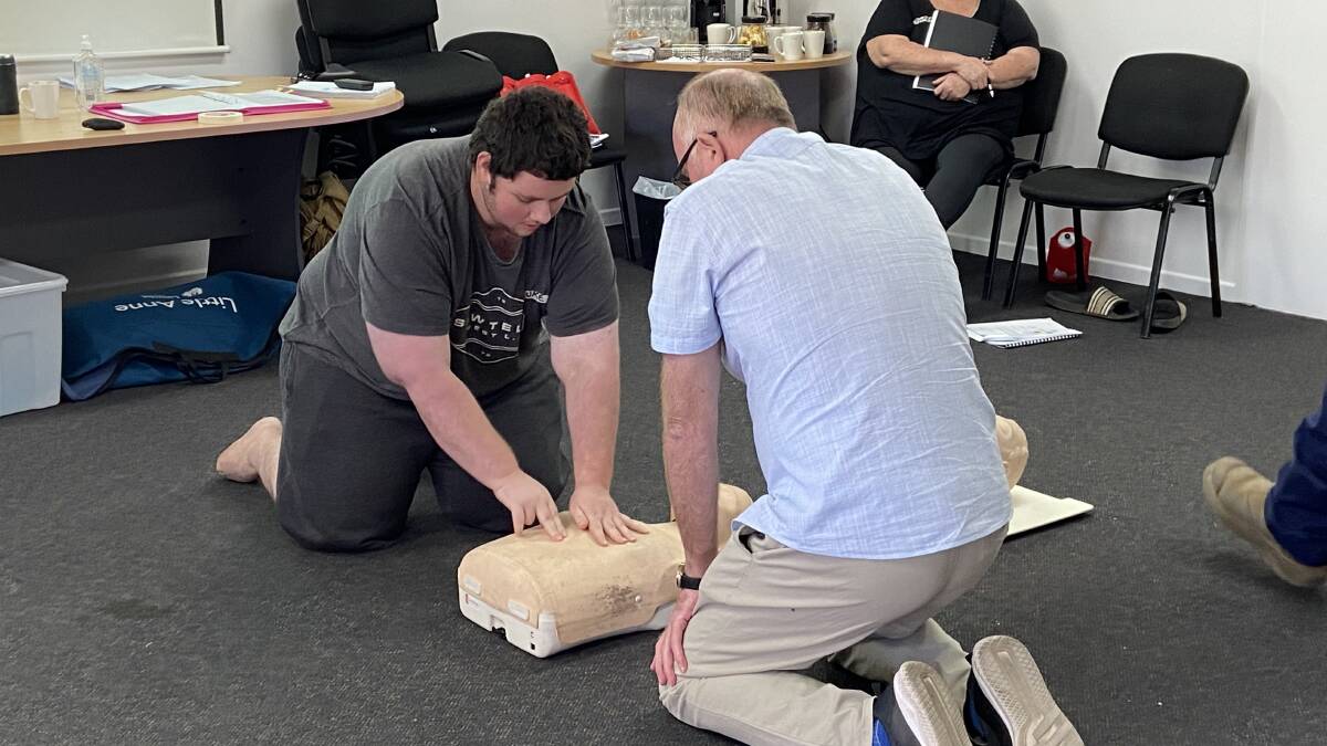 Dugald River hosted a First Aid Course in Cloncurry.