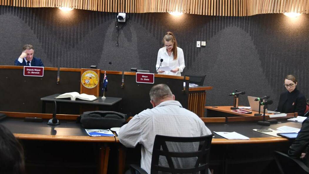 Live streaming Mount Isa City Council meetings remains on hold, waiting on vital part to arrive. 
