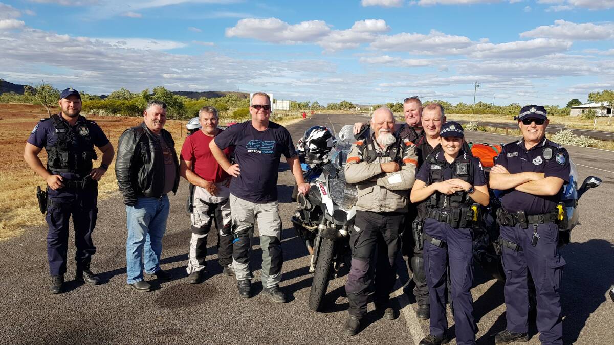 Officers hit the roads raising money for Police Legacy