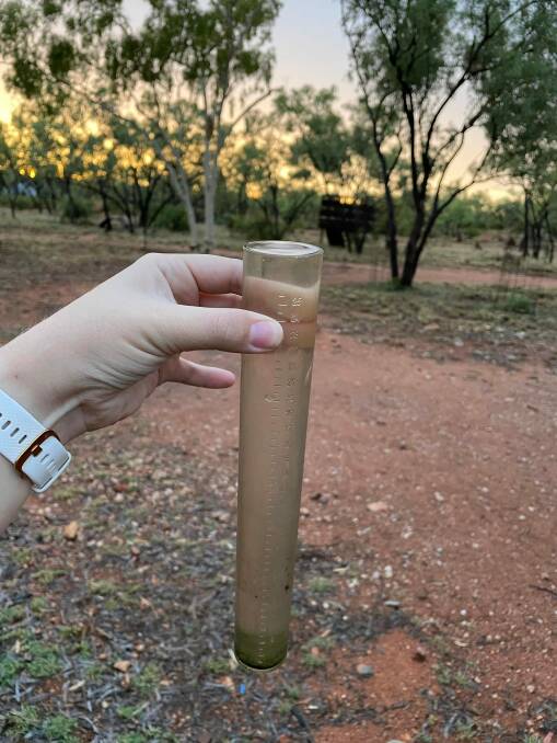 STORM: Just to the east of Mount Isa, Mary Kathleen records 33mm. Photo: Samantha Campbell.