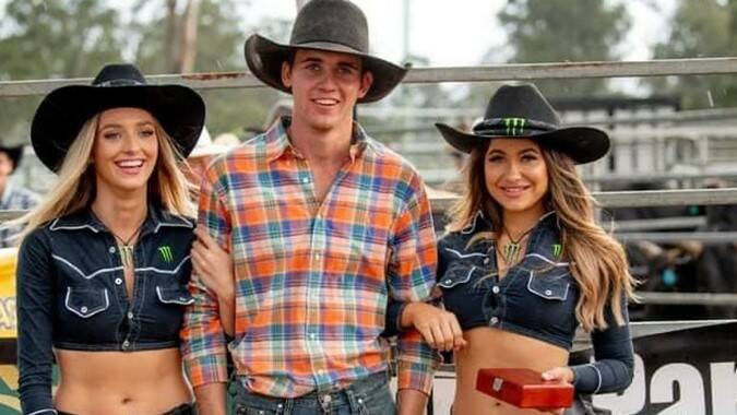 Jake Curr captures his career-first PBR victory at Beaudesert Invitational. Photo supplied.