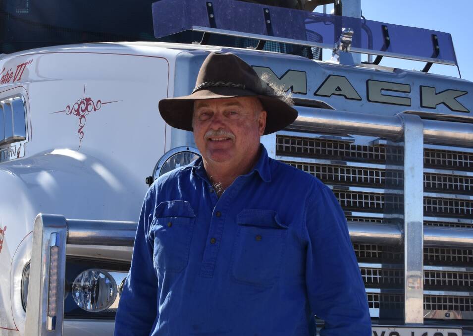 HAULAGE: Truck driver Roger Brown speaks out about transport issues that the industry faces everyday in North West Queensland. Photo: Samantha Walton,