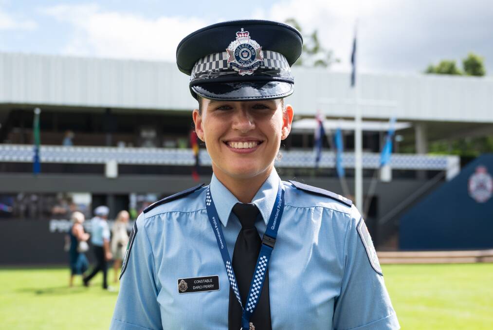 WELCOME: First year constable Darci Perry has joined the team at Mount Isa Police Station. Photo: QPS.