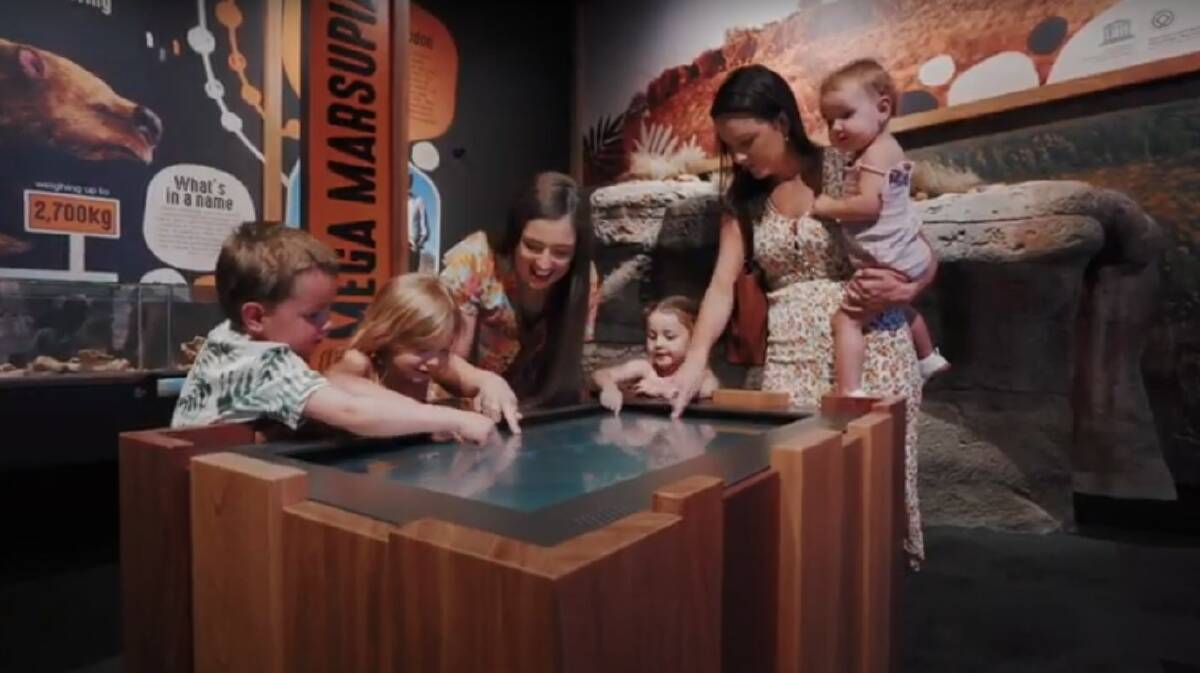 Riversleigh Fossil Centre features in the new City of Opportunity campaign video.