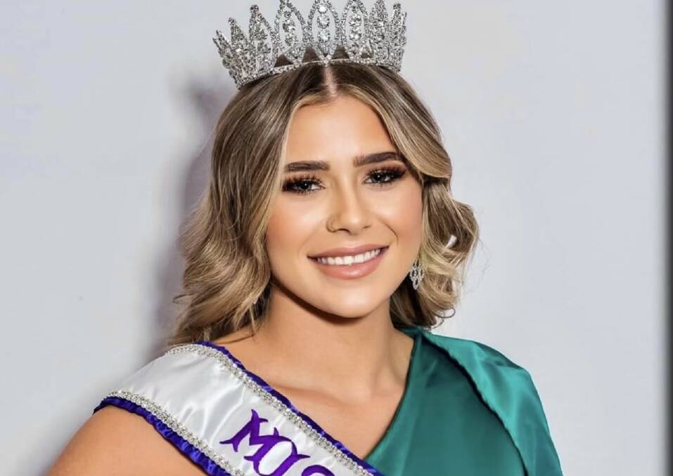 Michaela Piva, 22, was crowned Miss Australia International 2022 and will now go on to compete as Miss International 2022. Photo supplied.