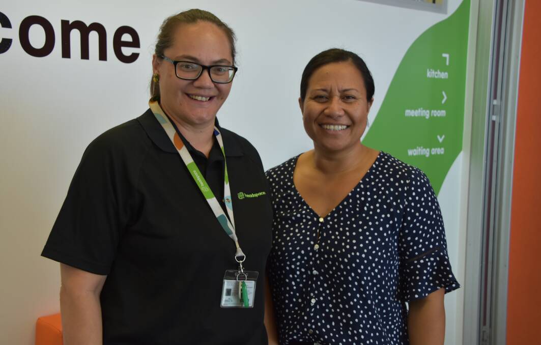 EVENT: Headspace's Faye Tapu and Sigrid Tagaloa are busy making final arrangements for 2021 Youth Week. Photo: Samantha Campbell.