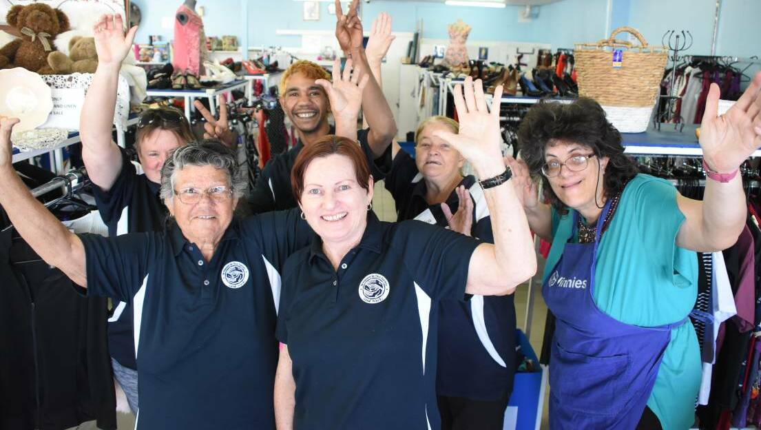 Connected to the community: Vinnies has 17 shops in North Queensland including Mount Isa.