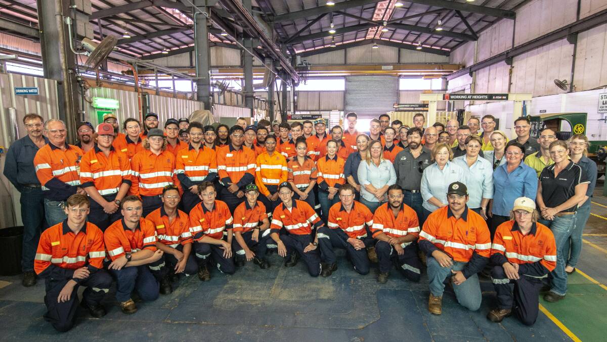 RECRUITS: 2019 Mount Isa Mines apprentice intake. Photo supplied.