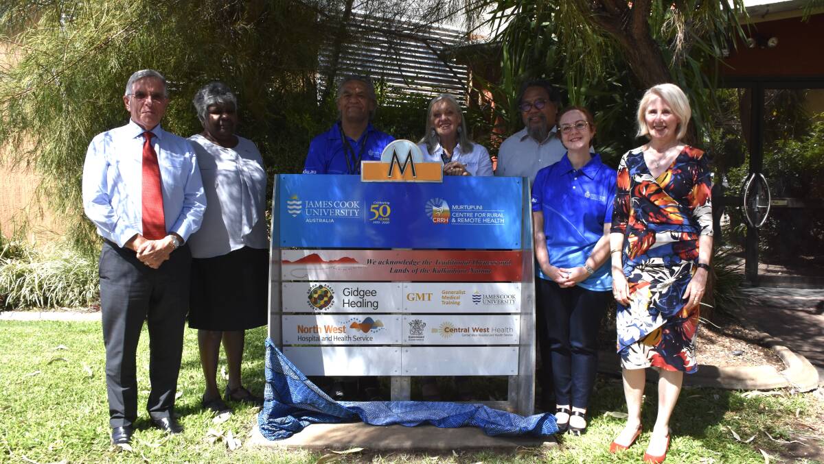 James Cook University has unveiled their new Kalkadoon name for Mount Isa campus, Murtupuni. Photo: Samantha Campbell