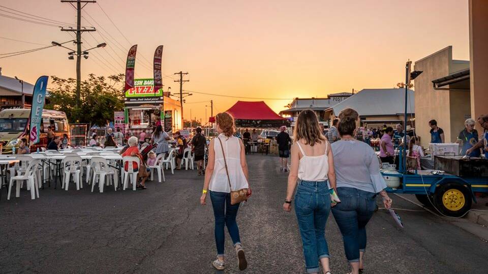 Last year's Beat the Heat street festival in Cloncurry. Photo supplied.