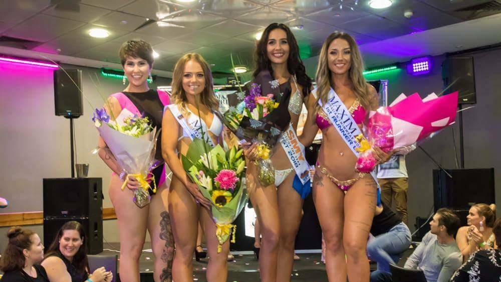 2018 WINNERS: Miss Personality Kim Kleinhands, 3rd place Kaydee Steed, 1st Billie -Jo Homuk and 2nd place Zena Scott. Photo: Michael Hartley Photography