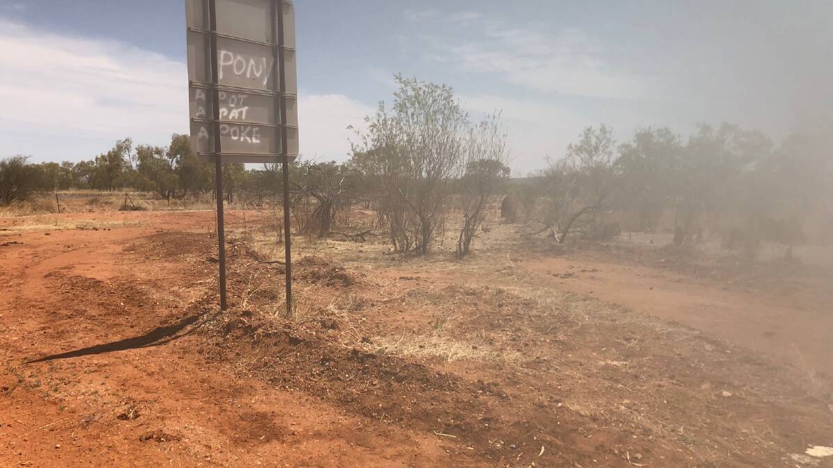 The site where the rubbish was dumped has since been cleaned by the Mount Isa business.
