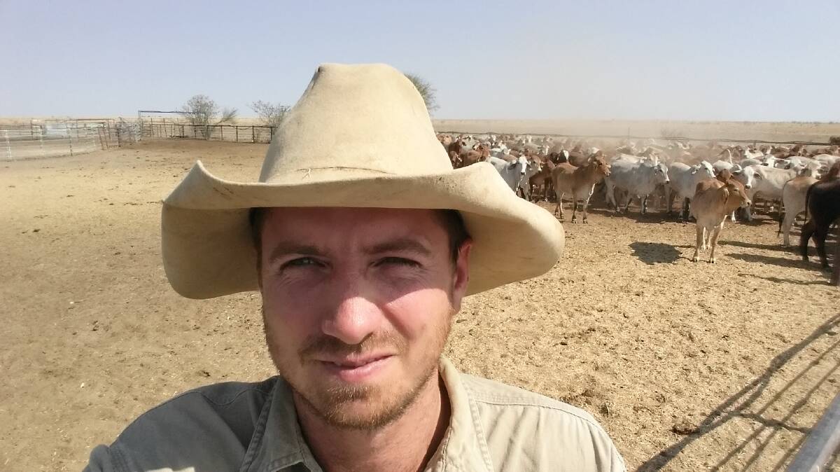 SCHOLAR: Colin Burnett, Julia Creek, will study how business sustainability can be achieved within the varying climate and market forces of North West Queensland. Photo supplied.