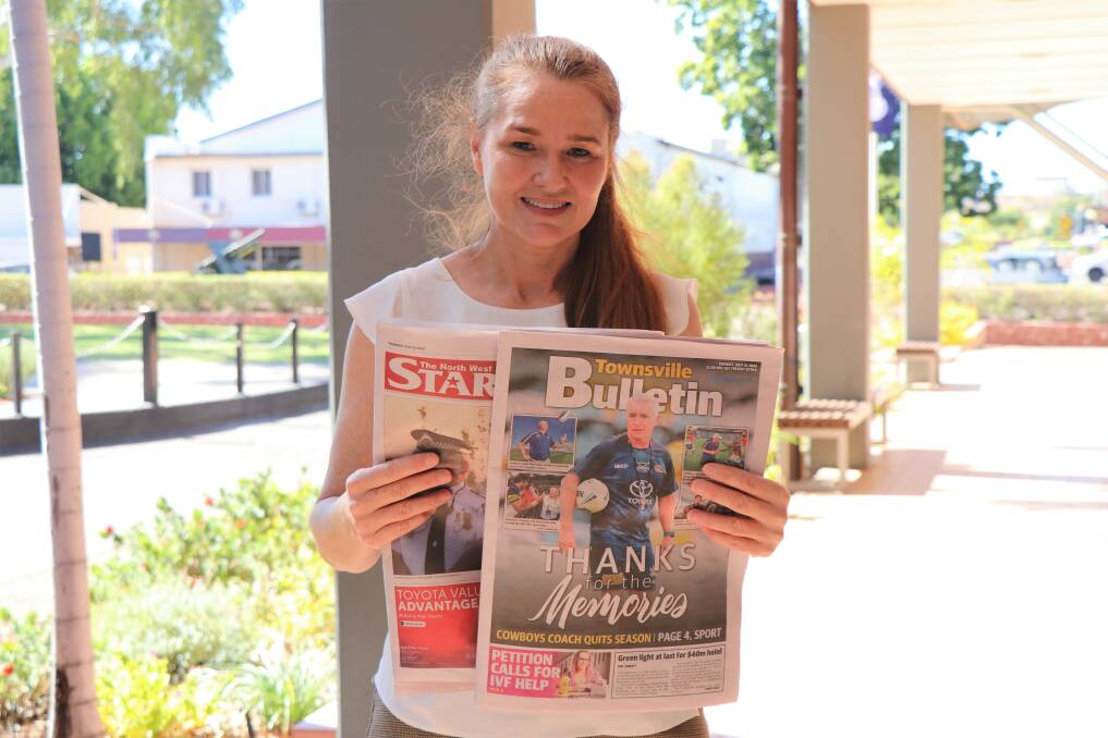 Mount Isa City Council mayor Danielle Slade is calling on the federal government to support regional and remote newspapers.