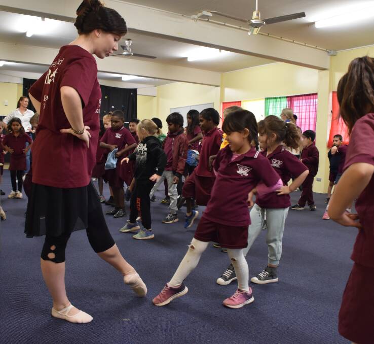 Queensland Ballet educates Mount Isa students