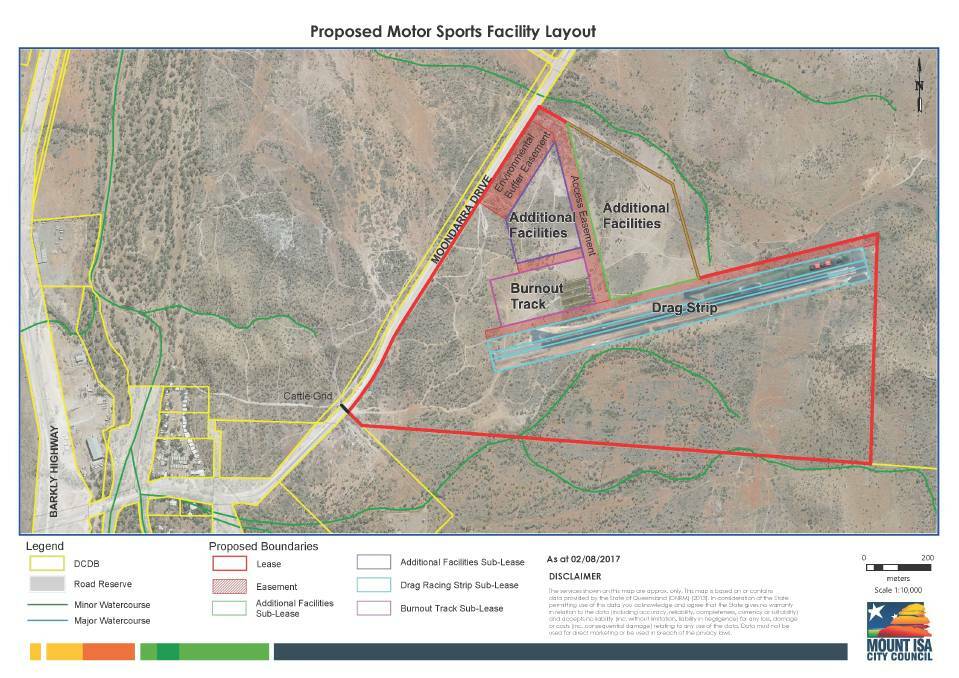 Council has solidified its commitment to the creation of a motor sports facility in Mount Isa. Photo supplied.

