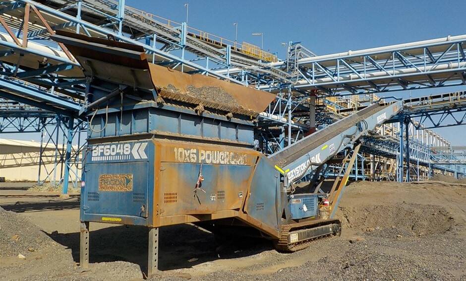 A Conveyor Stacker was one of the highest priced items in the Cudeco Rocklands mine auction of $31,009.