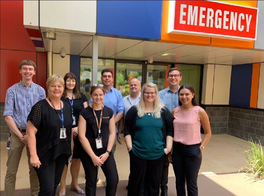 The North West Hospital and Health Service has five new medical interns in Mount Isa. Photo supplied.