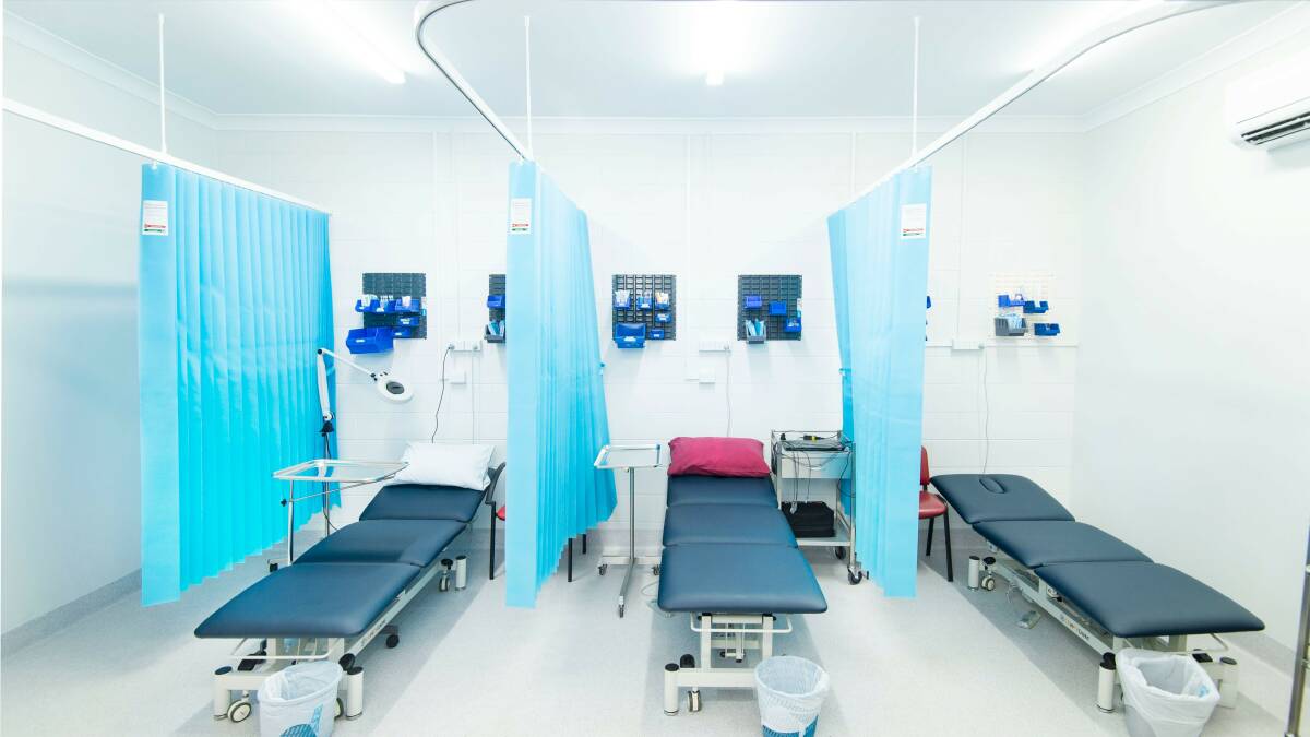 Fully automated beds in the Glencore Procedure Room aid comfort during treatment for both patients and medical staff. Photo supplied.