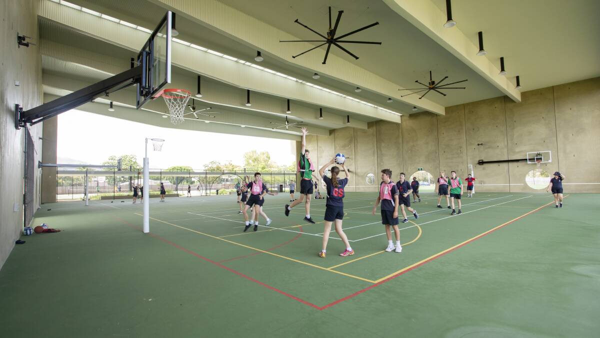 NEVER A DULL MOMENT: The Cathedral School of St Anne & St James is home to a $3m Sports Precinct, so there's plenty of room to play.