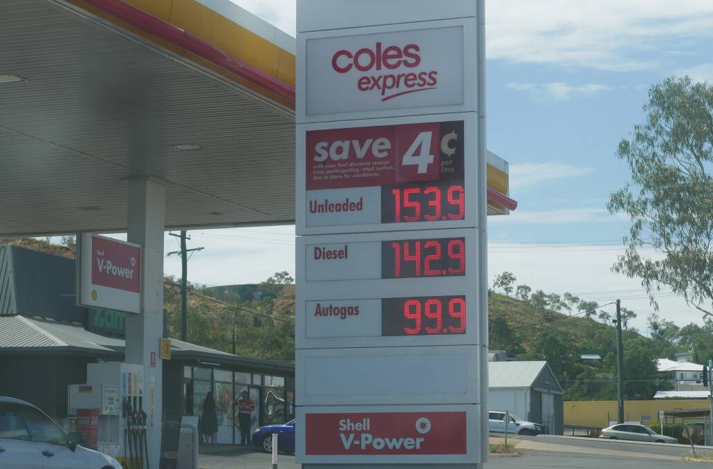 PETROL PRICE: Coles express selling unleaded for over $1.50 amid price drops. Photo: Aidan Green. 