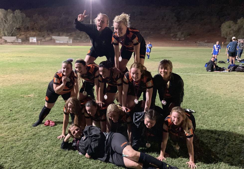 RUNNER-UP: Concordia Tigers went down 3-0 to Parkside in the Mount Isa premier women's soccer competition. 