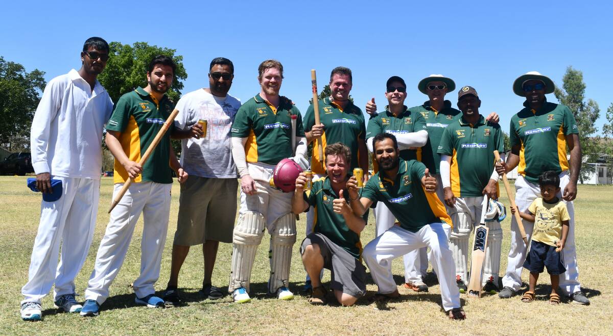 CHAMPIONS: Western Bulls take out the Mount Isa T20 cricket final. Photo: Derek Barry. 