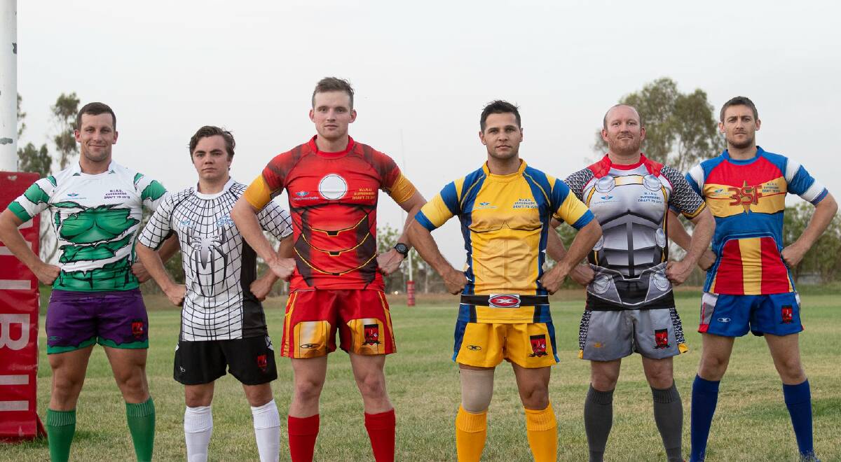 SUPER SEVENS: Super hero rugby sevens hits Mount Isa this weekend. Photo: Kerry Brisbane. 