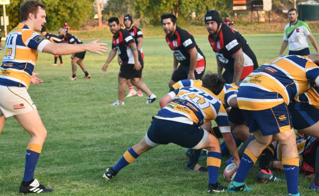 Cloncurry needed some late tries but it was not meant to be. Photo: Derek Barry. 