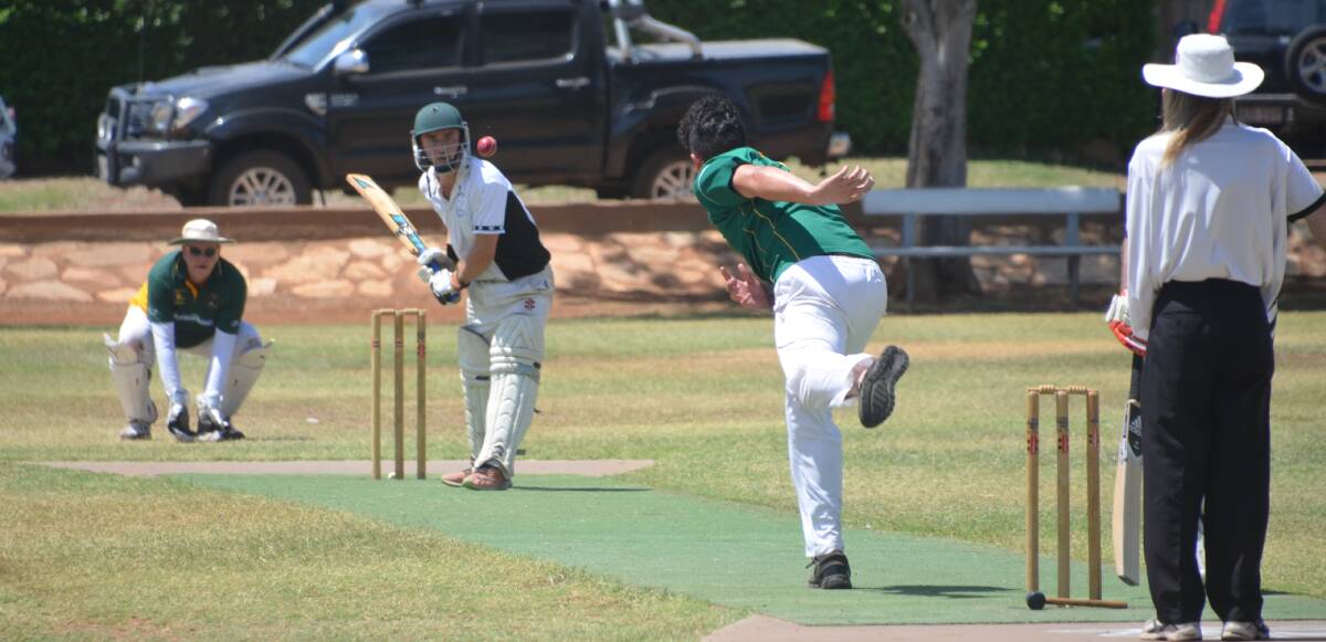 REVENGE: Stars batsman Alex Bateman looking to get on the front foot. Photo: Aidan Green. 