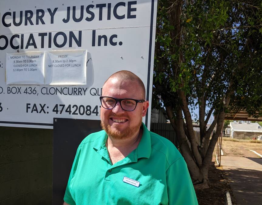 JUSTICE: Manager of Cloncurry Justice Association Steven Chivers. 