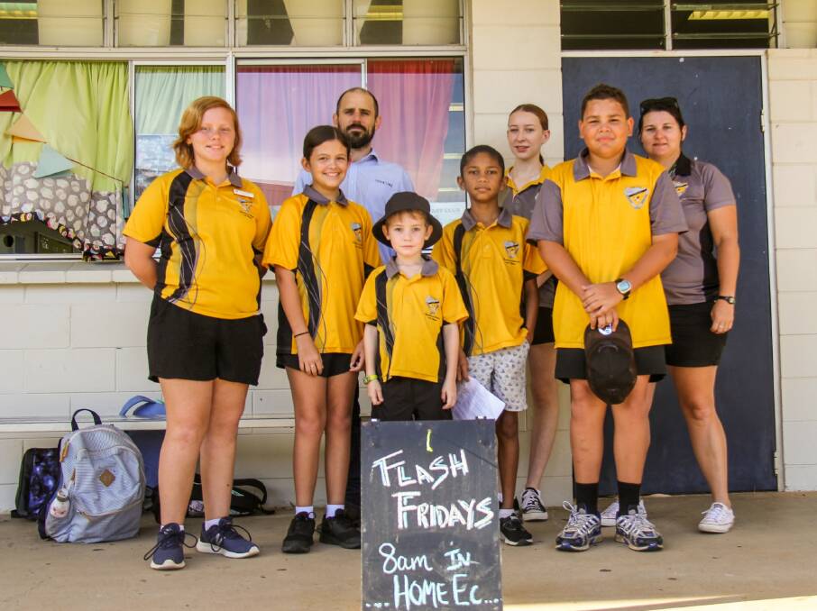BREAKY: Glencore provided $5,000 towards the Flash Fridays program which provides a safe space for students to have a free breakfast before the school day begins.