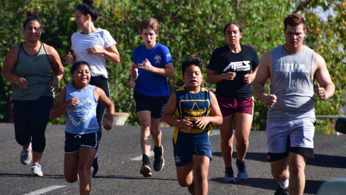 Participants running hard into the weekend. Photo: Derek Barry. 