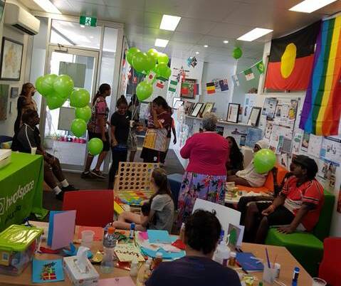 Mount Isa headspace was decked out in birthday celerbrations. 