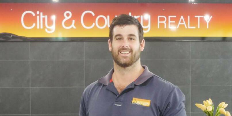 City and Country Realty's Kieran Tully is relieved the market has remained busy. Photo: Aidan Green