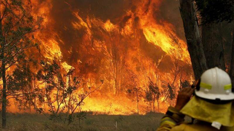 FIRE: Over one million hectares have been up in flames throughout Australia. 