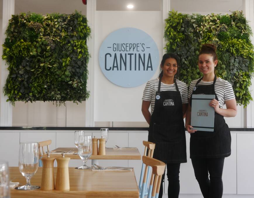 OPEN: Assitant manager Angela Szeci and general manager Jessica James showing off the new restaurant. Photo: Aidan Green