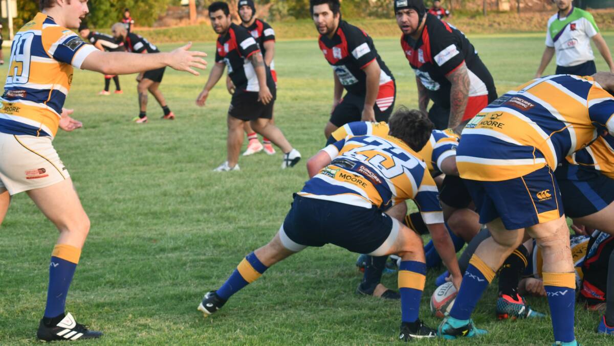 Cloncurry forwards have been pivitel in their strong performances this year. Photo Derek Barry. 