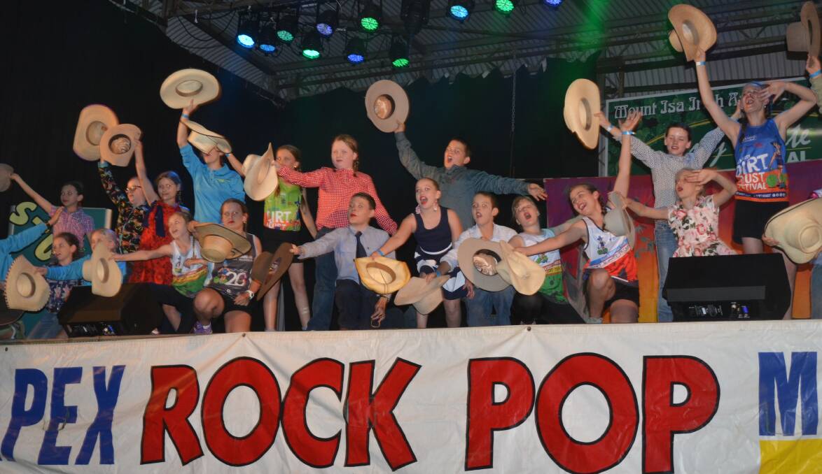 POP-ROCK: One of the great performances from last years Rock Pop. 