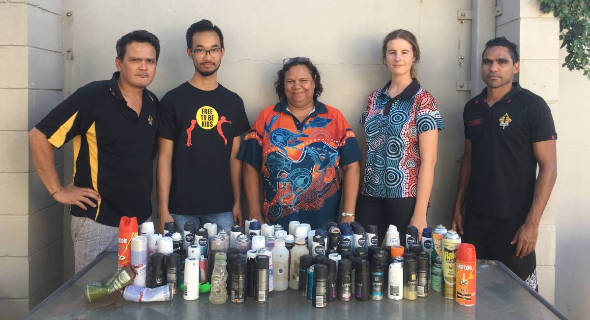 VSM: Alvin Hava with YPA staff and committee members are addressing chroming concerns in Mount Isa.