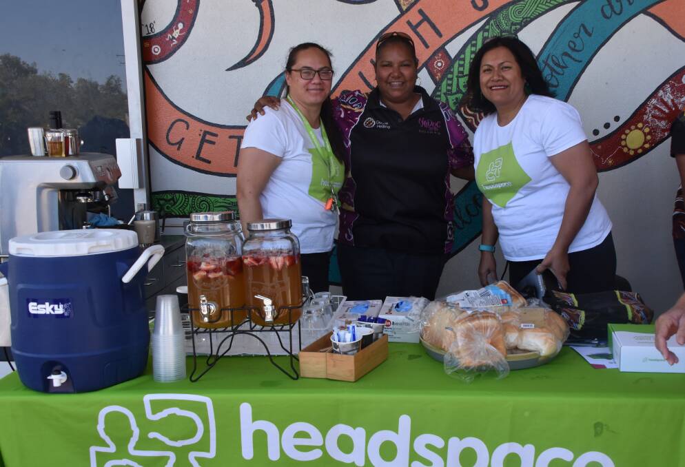 MENTAL-HEALTH: Local council members, mental health industry employees and community members attended the National Headspace day. Photo: Aidan Green