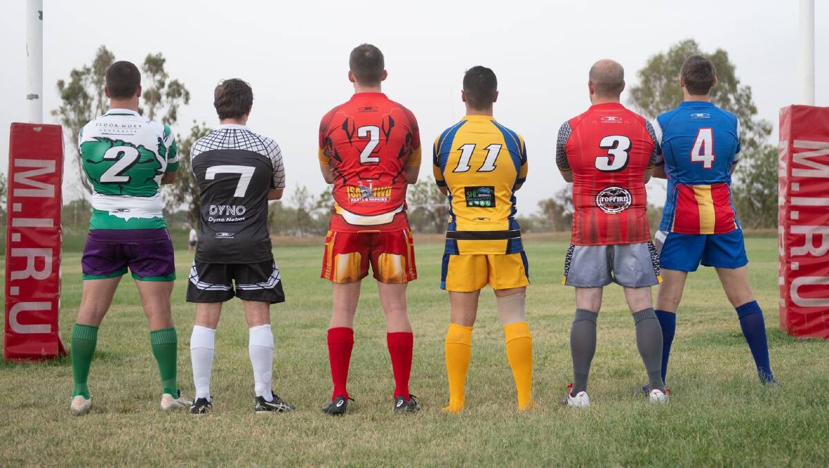 The superhero jerseys looking fresh. Photo: Kerry Brisbane.