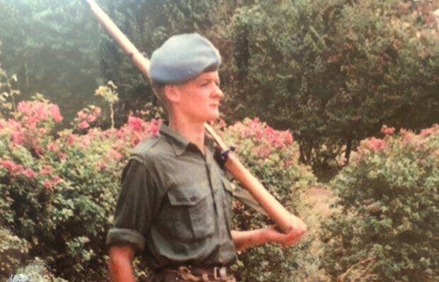 Matt Quinlan during his time as a member of the Irish Army and a UN peace-keeper. Pictures: Supplied. 