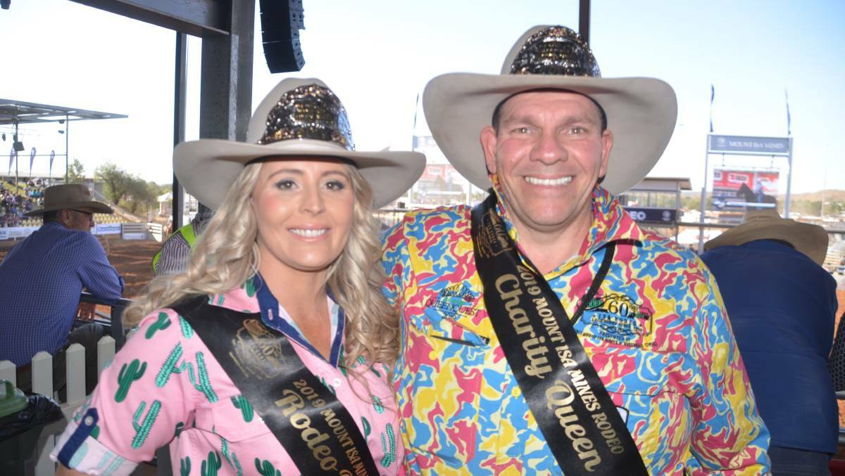 Aimee Sewell and Tony 'Tonka' Toholke were named the 2019 Isa Rodeo Queen Quest winners, but will serve as ambassadors to the renamed Community Quest in 2022.
